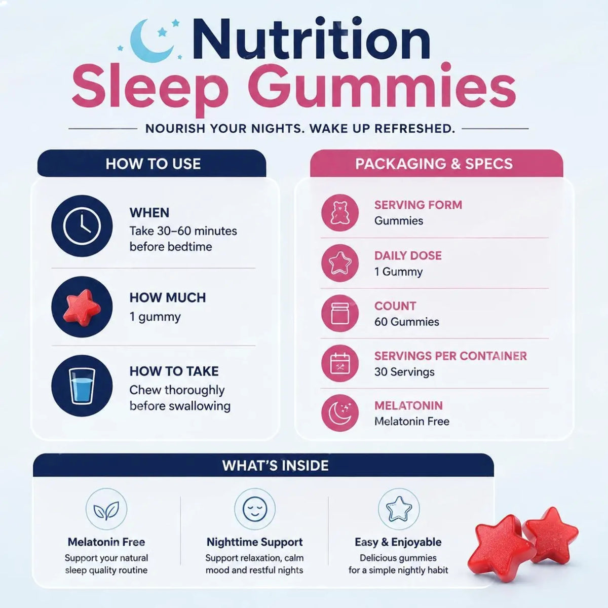 Nutrition Sleep Gummies